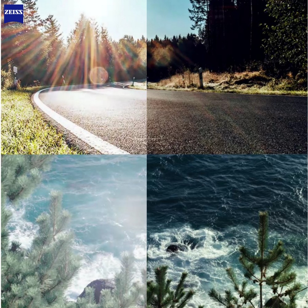 Zeiss SmartLife AdaptiveSun Tròng Kính Râm Đơn Sắc và Chuyển Màu Thông Minh