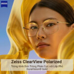 Zeiss ClearView Polarized Tròng Kính Đơn Tròng Phân Cực với Lớp Phủ DuraVision® Gold
