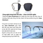 Zeiss PhotoFusion X SmartLife Digital và SmartLife Digital Individual - Tròng Kính Đổi Màu Chống Ánh Sáng Xanh