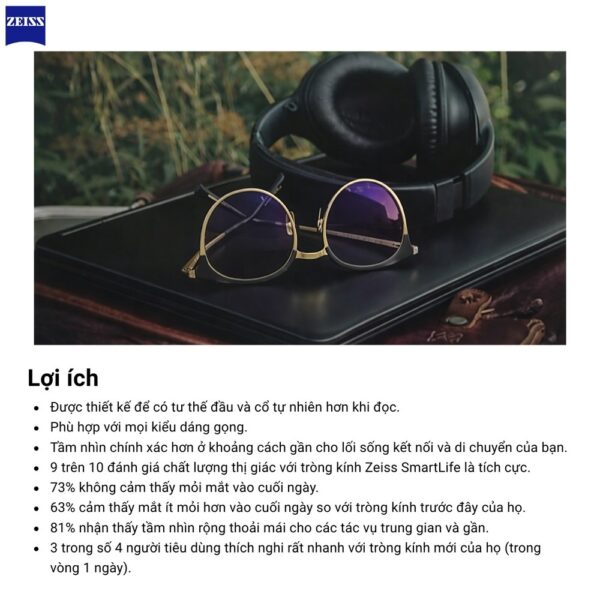 Tròng Kính Zeiss SmartLife Digital/Zeiss SmartLife Digital Individual