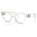 Gọng Kính Oval Miu Miu 0MU 01VV – Tem Chính Hãng Luxottica