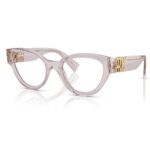 Gọng Kính Oval Miu Miu 0MU 01VV – Tem Chính Hãng Luxottica