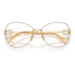 Gọng Kính Mắt Mèo Miu Miu 0MU 50XV – Tem Chính Hãng Luxottica