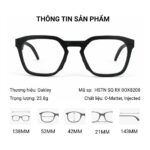 Oakley Hstn SQ RX 0OX8208 Gọng Kính Thể Thao – Tem Chính Hãng Luxottica