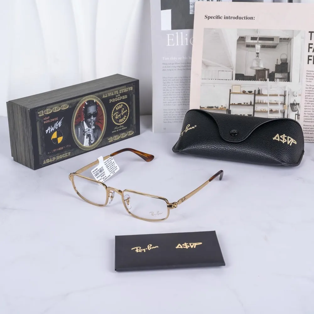 Gọng Kính RayBan A$AP Rocky Collection 0RX3927V – Tem Chính Hãng Luxottica