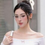 Zenta DP25-A-ZT8152 Gọng Kính Mắt Mèo Titanium - Chính Hãng