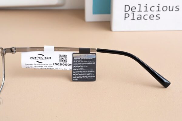 Zenta DP25-A-ZT8155 Gọng Kính Chữ Nhật Titanium – Chính Hãng