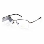 Zenta DP25-A-ZT8160 Gọng Kính Chữ Nhật Nửa Khung Titanium – Chính Hãng