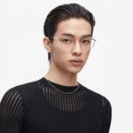 Zenta DP25-A-ZT8220 Gọng Kính Đa Giác Titanium – Chính Hãng