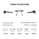 Kính Không Gọng Oakley Steakhouse 1.0 0OX3126
