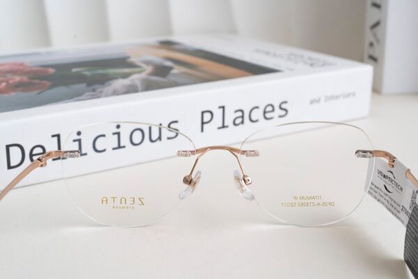 Zenta DP25-A-ZT8262 Kính Không Gọng Titanium – Chính Hãng