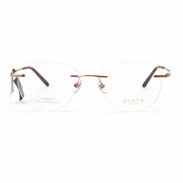 Zenta DP25-A-ZT8262 Kính Không Gọng Titanium – Chính Hãng