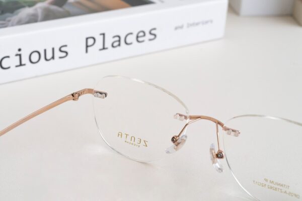 Zenta DP25-A-ZT8262 Kính Không Gọng Titanium – Chính Hãng