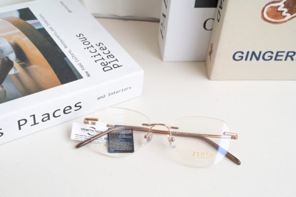 Zenta DP25-A-ZT8262 Kính Không Gọng Titanium – Chính Hãng