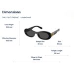 Miu Miu 0MU 06ZS Kính Mát Oval – Tem Chính Hãng Luxottica