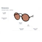 Kính Mát Tròn Miu Miu 0MU B02SF - Tem Chính Hãng Luxottica