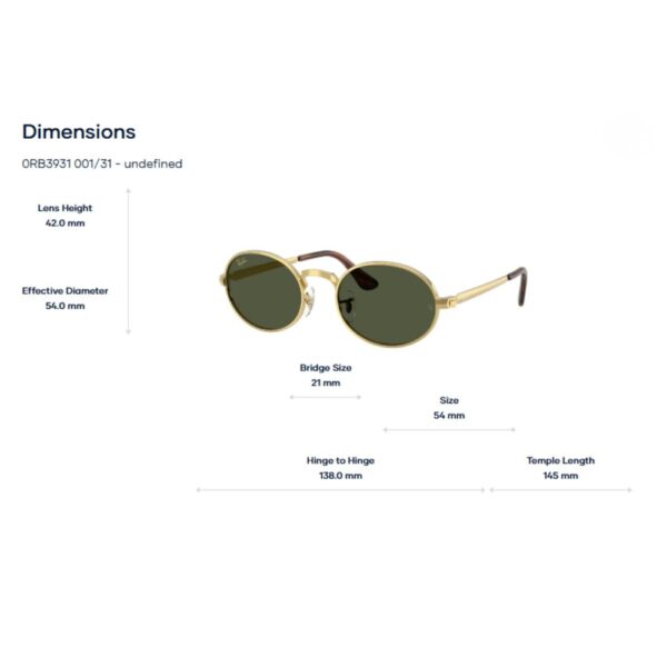 Kính Mát Pillow RayBan 0RB3931 - Tem Chính Hãng Luxottica