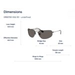 Kính Mát Wraparound Pilot RayBan 0RB3780 - Tem Chính Hãng Luxottica