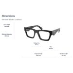 Kính nam PRADA 0PR A06S - Tem Chính Hãng Luxottica