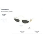 Kính Mát Mắt Mèo Miu Miu 0MU 07ZS – Tem Chính Hãng Luxottica