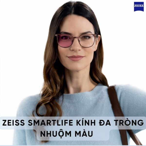 Zeiss SmartLife Pure/Plus/Superb/Individual - Tròng Kính Đa Tròng Nhuộm Màu Chuẩn Đức