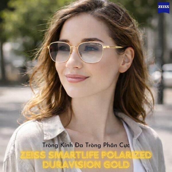 Zeiss SmartLife Pure/Plus/Superb/Individual Polarized DuraVision Gold – Tròng Kính Đa Tròng Phân Cực - Ảnh 2