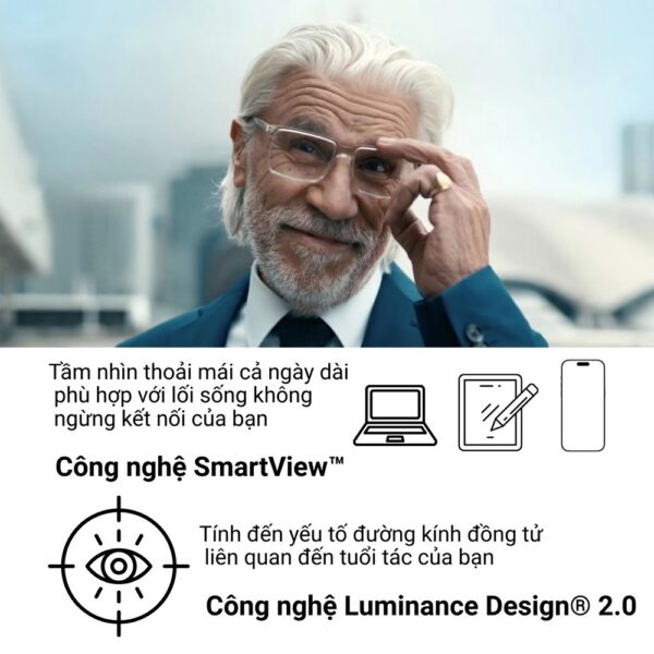 Zeiss Smartlife Pure - Tròng Kính Đa Tròng với Lớp Phủ CaZeiss SmartLife Pure o Cấp
