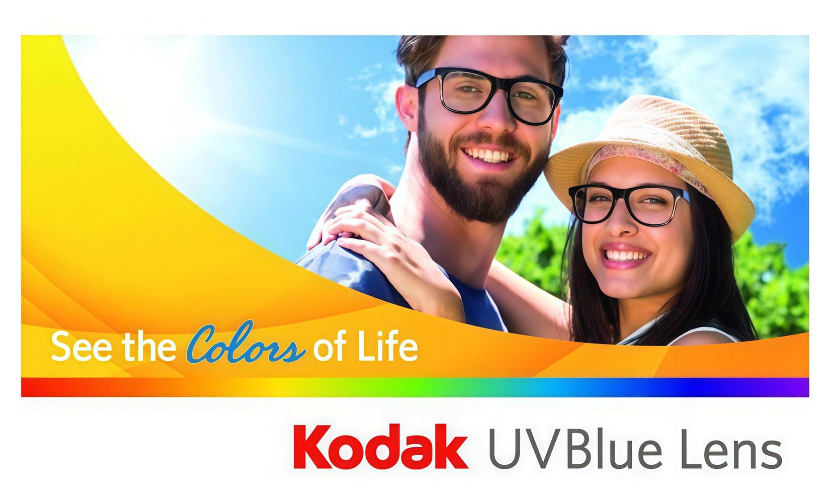 Tròng Kính Kodak 1.74 UVBlue Siêu Mỏng Chống Ánh Sáng Xanh