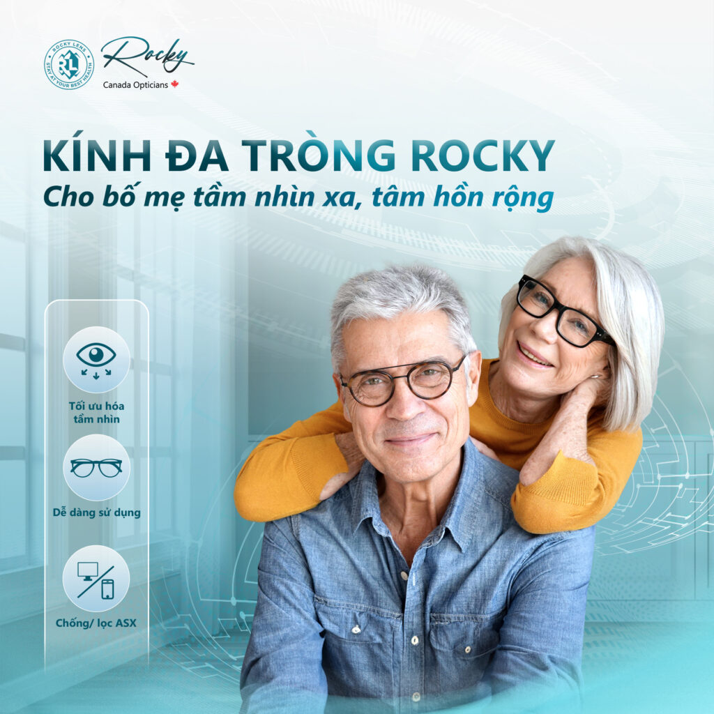 Đa Tròng Rocky Ultraview 1.61 Freeform 4K Chính Hãng