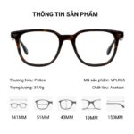 Police VPLR65 Gọng Kính - Chính Hãng 101