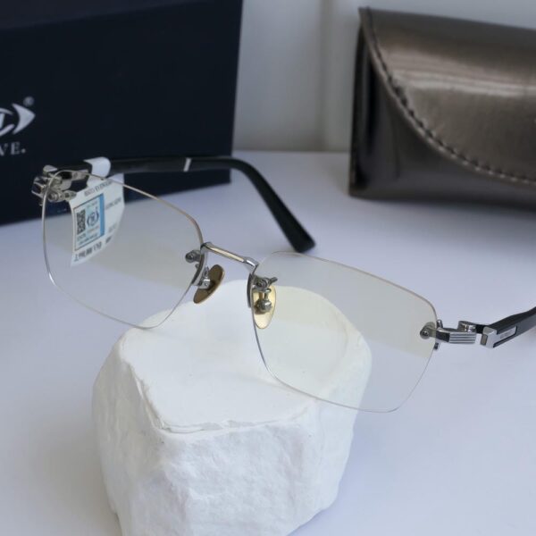 OLive 88888 Kính Không Gọng Mạ Vàng 18K Gỗ Đàn Hương - Chính Hãng