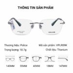 Kính Không Gọng Police VPLR09K - Tem Chính Hãng 101