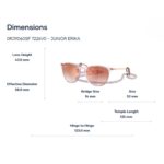 RayBan Junior erika 0RJ9060SF Kính Mát Mắt Mèo Trẻ Em - Tem Chính Hãng Luxottica