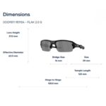 Oakley Flak 2.0 S 0OO9511 Kính Mát Nửa Khung – Tem Chính Hãng Luxottica