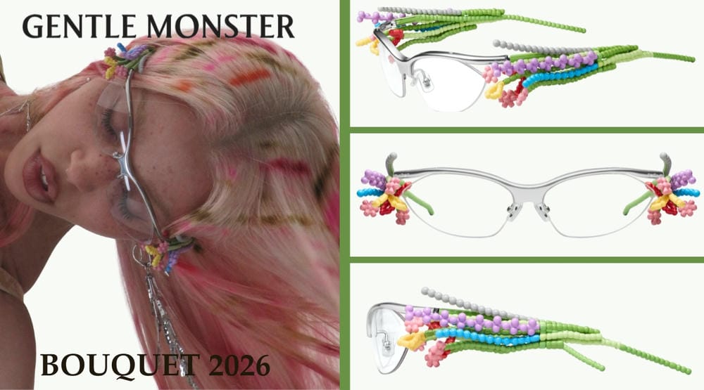 Bouquet 2026: Gentle Monster Mang Hoa Lên Kính Theo Cách Đầy Táo Bạo