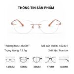 Kính Không Gọng 4SIGHT 4S2321