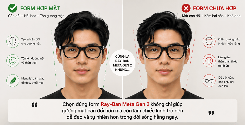 Cách chọn Ray-Ban Meta Gen 2 Theo Dáng Mặt: Skyler, Headliner, Blayzer Và Wayfarer
