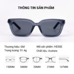 GM HESSE Kính Mắt – Bản Đẹp Nhất Thị Trường