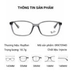 Rayban 0RX7094D Gọng Kính – Tem Chính Hãng Luxottica