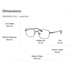 RayBan & Jennie 0RX8784D Gọng Kính Titanium - Tem Chính Hãng Luxottica