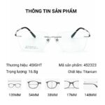 4SIGHT 4S2323 - Gọng Kính Titan