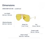 RayBan The Shooter By Dolce&Gabbana 0RB3138M Kính Mát Aviator - Tem Chính Hãng Luxottica - Ảnh 2
