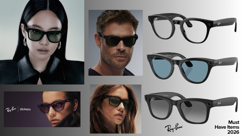 Ray-Ban Meta kính thông minh phong cách hè 2026