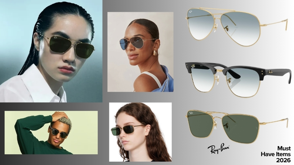 Ray-Ban Reverse hiện đại cho phong cách hè 2026