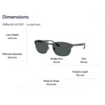 Rayban 0RB4469 Polarized Ultra Lenses Kính Mát Nửa Khung - Tem Chính Hãng Luxottica
