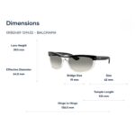 RayBan Balorama 0RB2489 Kính Mát - Tem Chính Hãng Luxottica