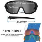 Kính Mát Thể Thao Tifosi Sledge 3 Lens/Tròng Đổi Màu Chính Hãng