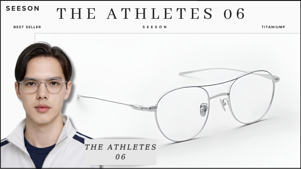 Kính THE ATHLETES 06 SEESON nổi bật với phong cách trẻ trung, thành thị và hiện đại.