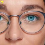 Nikon Myopsee DAS Pure Blue UV Tròng Kính Phi Cầu 2 Mặt Siêu Mỏng