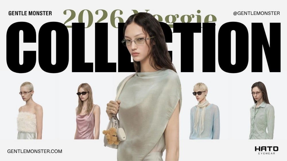 Các mẫu kính nổi bật trong Veggie Collection 2026 Gentle Monster
